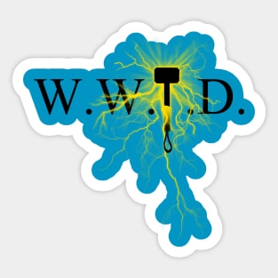 What would Thor do? Sticker
